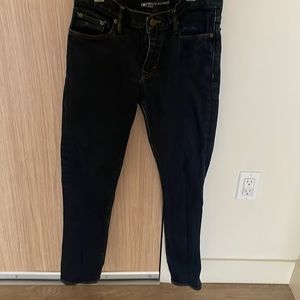 Banana Republic Skinny Fit Dark Wash Jeans. 31x32